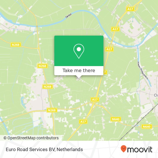 Euro Road Services BV map