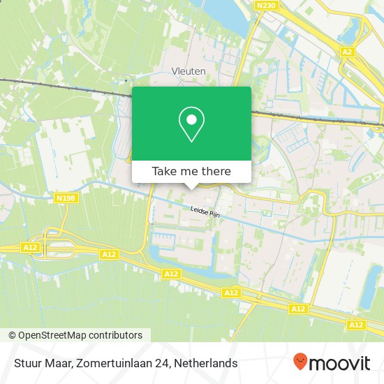 Stuur Maar, Zomertuinlaan 24 map