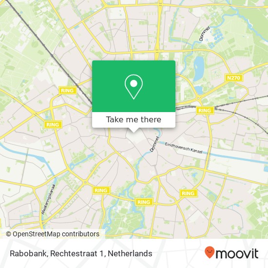 Rabobank, Rechtestraat 1 map