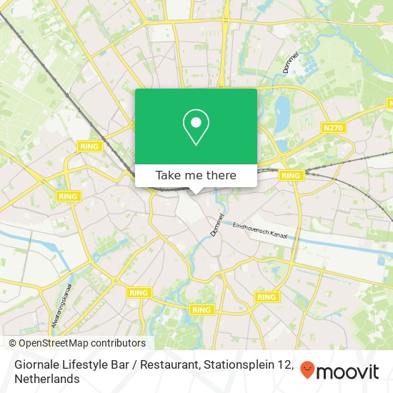 Giornale Lifestyle Bar / Restaurant, Stationsplein 12 map