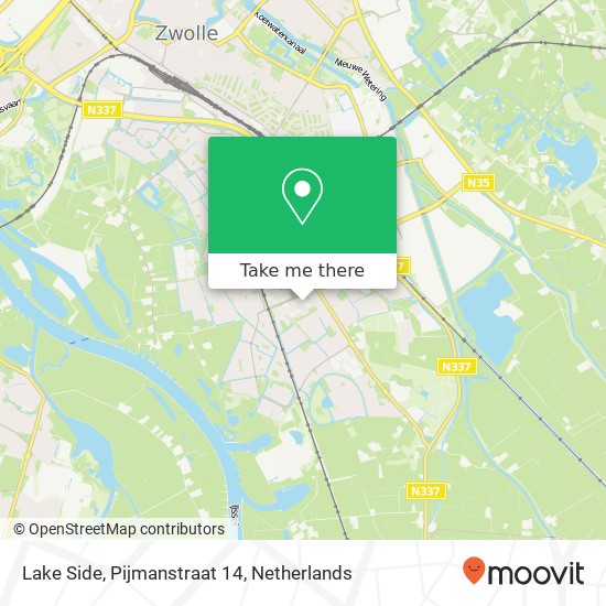 Lake Side, Pijmanstraat 14 map