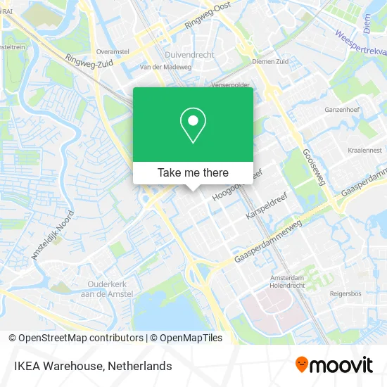 IKEA Warehouse map
