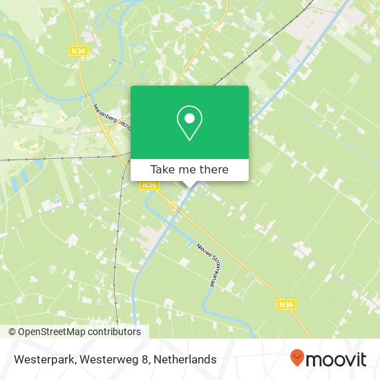 Westerpark, Westerweg 8 map