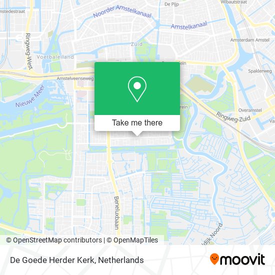 De Goede Herder Kerk map