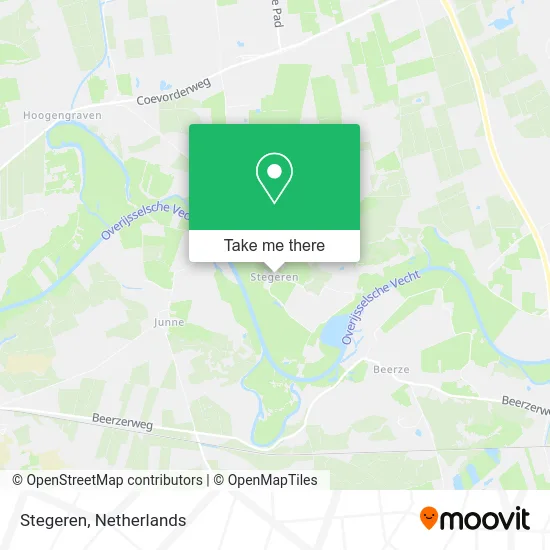 Stegeren map