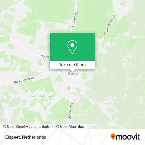 Elspeet map