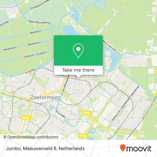 Jumbo, Meeuwenveld 8 map