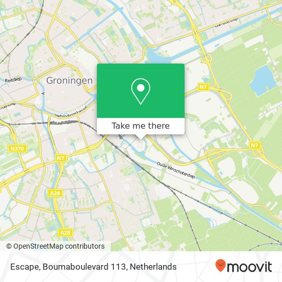 Escape, Boumaboulevard 113 map