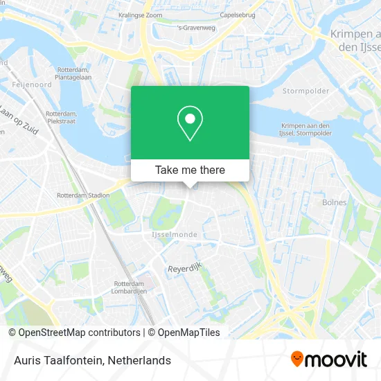 Auris Taalfontein map