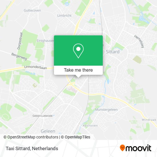 Taxi Sittard map