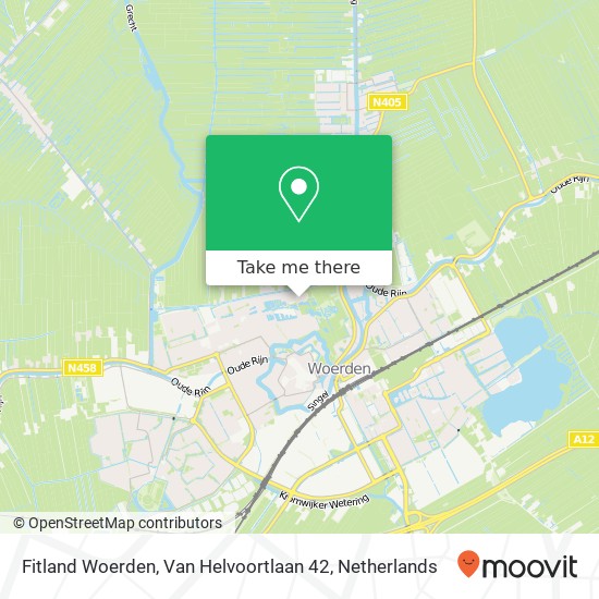 Fitland Woerden, Van Helvoortlaan 42 map