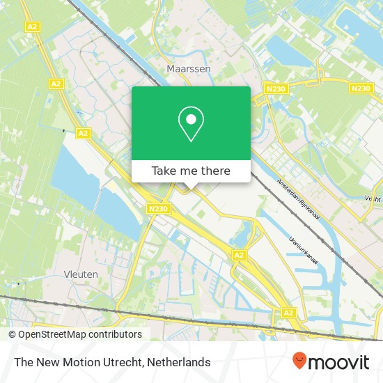 The New Motion Utrecht map