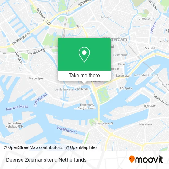 Deense Zeemanskerk map