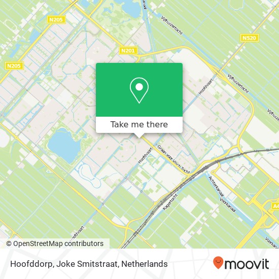 Hoofddorp, Joke Smitstraat map