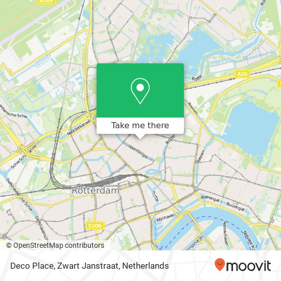 Deco Place, Zwart Janstraat map