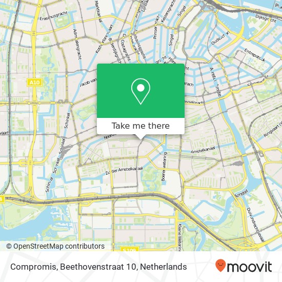 Compromis, Beethovenstraat 10 map