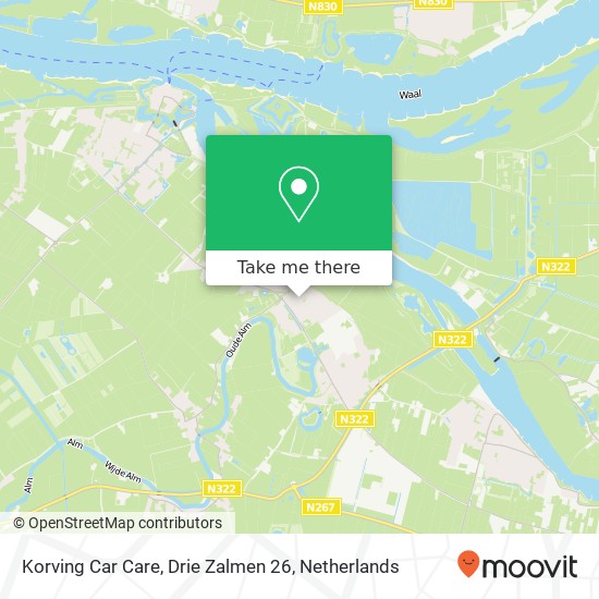 Korving Car Care, Drie Zalmen 26 Karte