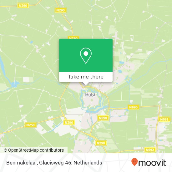 Benmakelaar, Glacisweg 46 map