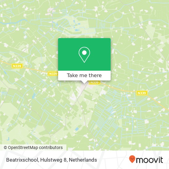 Beatrixschool, Hulstweg 8 map