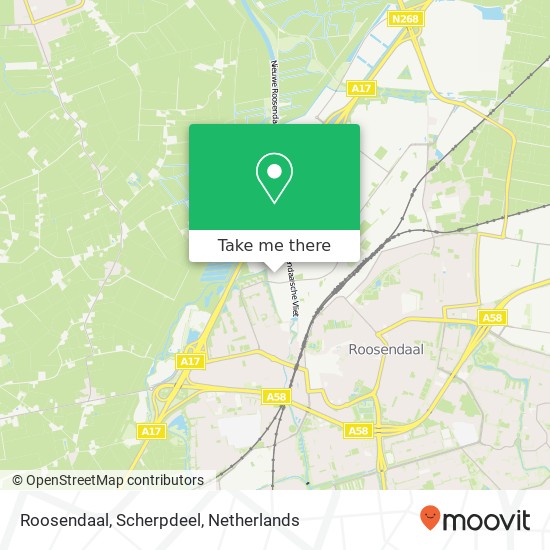 Roosendaal, Scherpdeel map