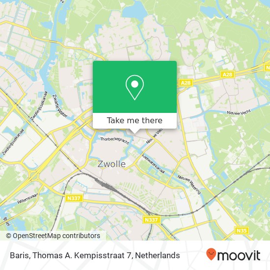 Baris, Thomas A. Kempisstraat 7 map
