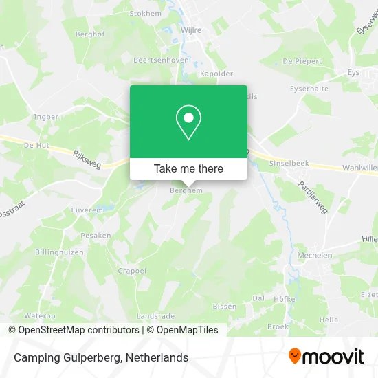 Camping Gulperberg map