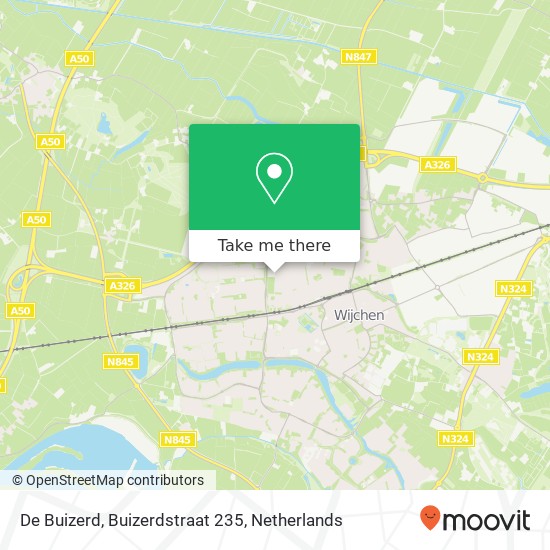 De Buizerd, Buizerdstraat 235 map