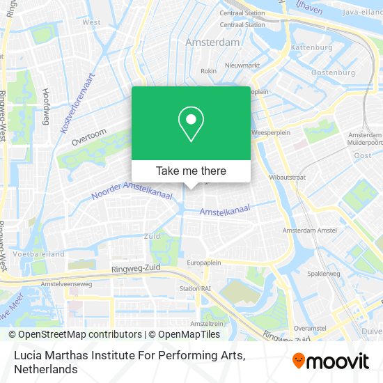 Lucia Marthas Institute For Performing Arts map