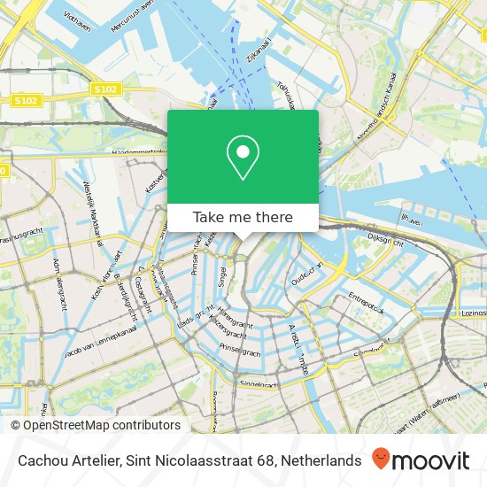 Cachou Artelier, Sint Nicolaasstraat 68 map