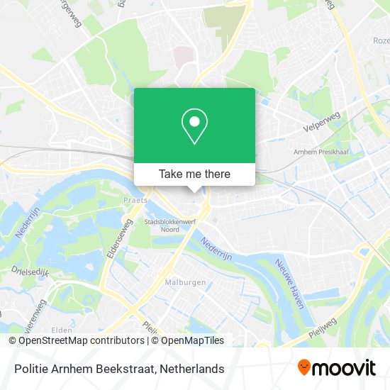 Politie Arnhem Beekstraat map