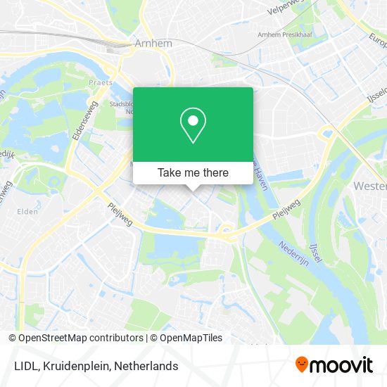 LIDL, Kruidenplein map