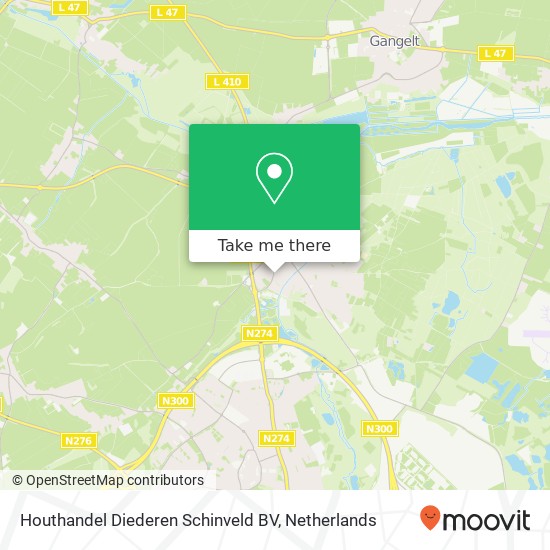 Houthandel Diederen Schinveld BV Karte