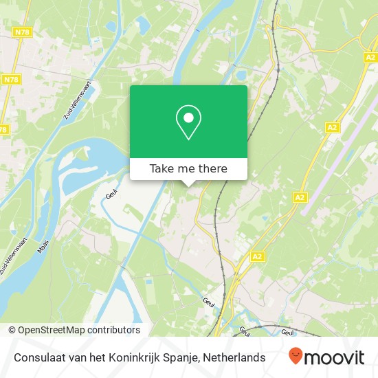 Consulaat van het Koninkrijk Spanje map