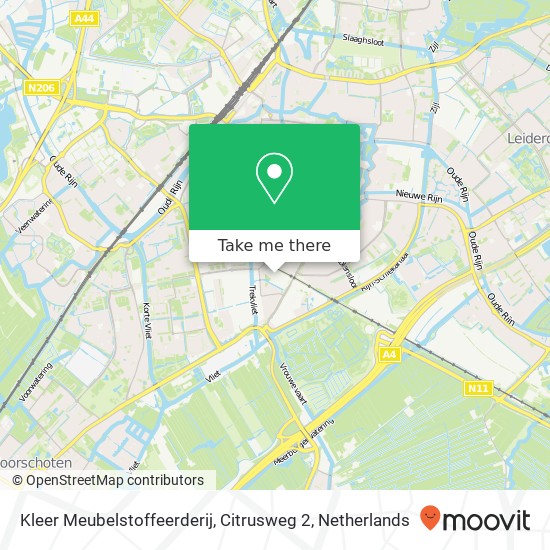 Kleer Meubelstoffeerderij, Citrusweg 2 map