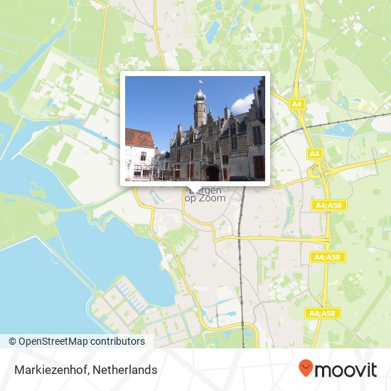 Markiezenhof map