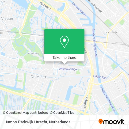 Jumbo Parkwijk Utrecht map