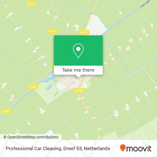 Professional Car Cleaning, Dreef 55 Karte