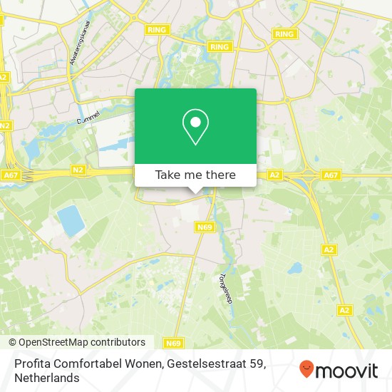 Profita Comfortabel Wonen, Gestelsestraat 59 map