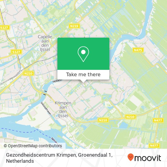 Gezondheidscentrum Krimpen, Groenendaal 1 map