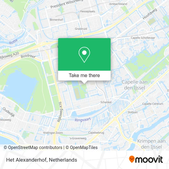 Het Alexanderhof map