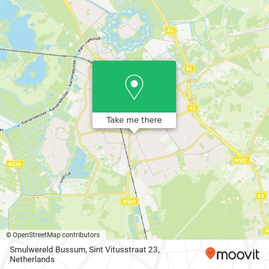 Smulwereld Bussum, Sint Vitusstraat 23 map