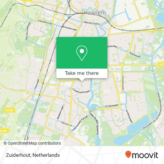 Zuiderhout Karte