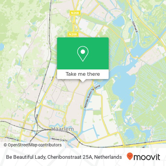 Be Beautiful Lady, Cheribonstraat 25A map