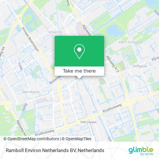 Ramboll Environ Netherlands BV map