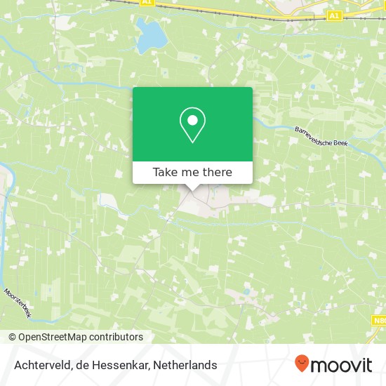 Achterveld, de Hessenkar map