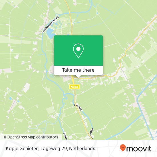 Kopje Genieten, Lageweg 29 map