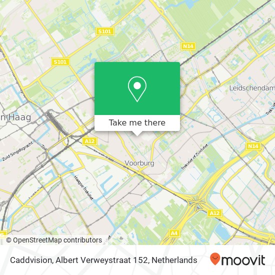 Caddvision, Albert Verweystraat 152 Karte