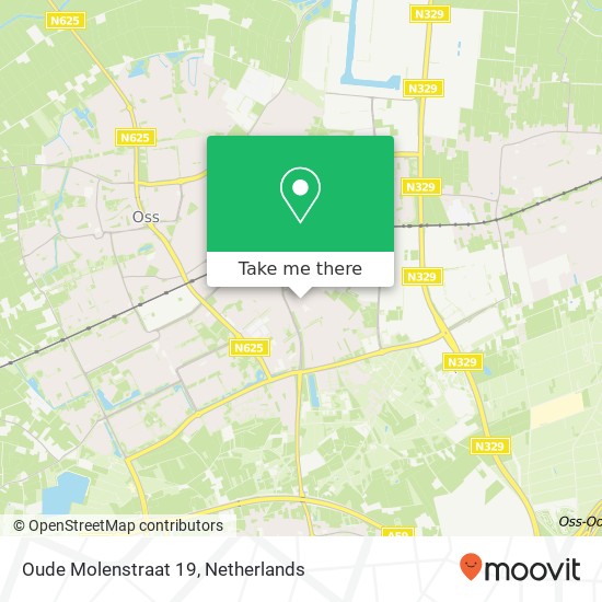 Oude Molenstraat 19, 5342 GA Oss map