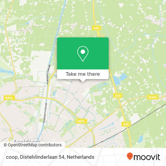 coop, Distelvlinderlaan 54 map