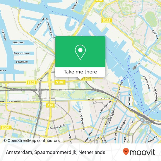 Amsterdam, Spaarndammerdijk map